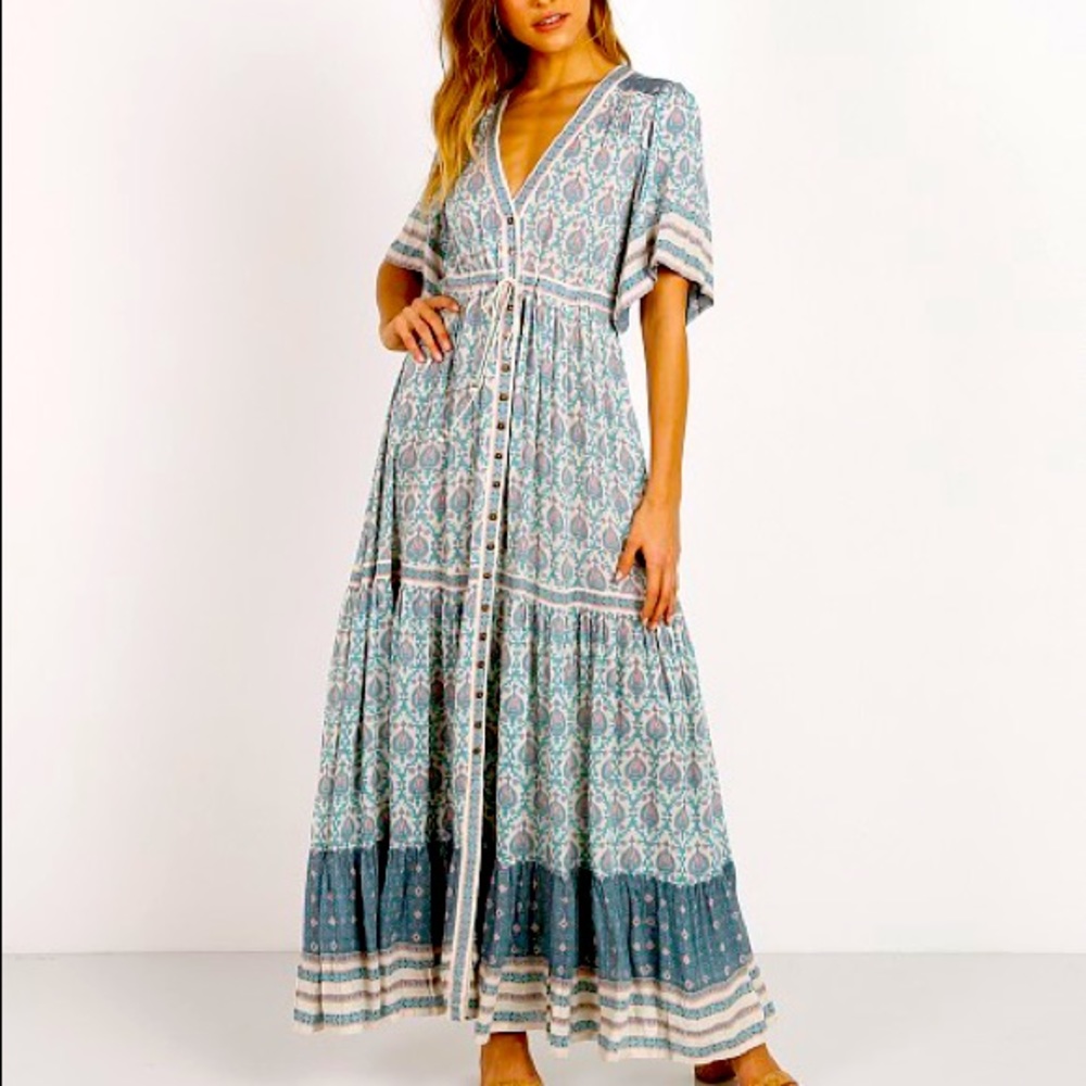 SPELL Oracle Gown Sage Large EUC